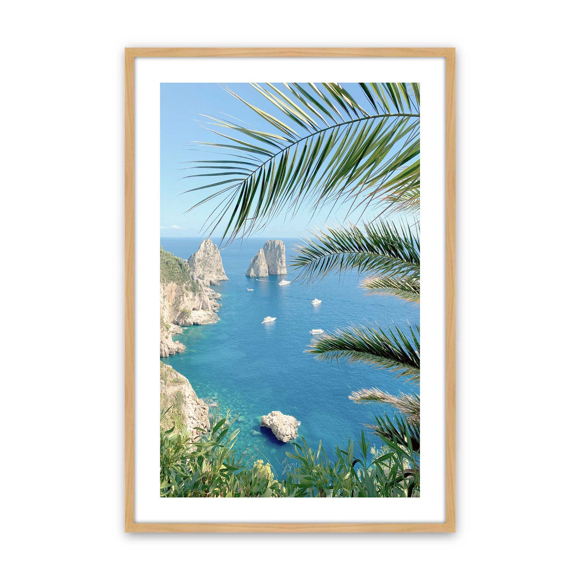 [Color:American Maple], Picture of art in a American Maple frame