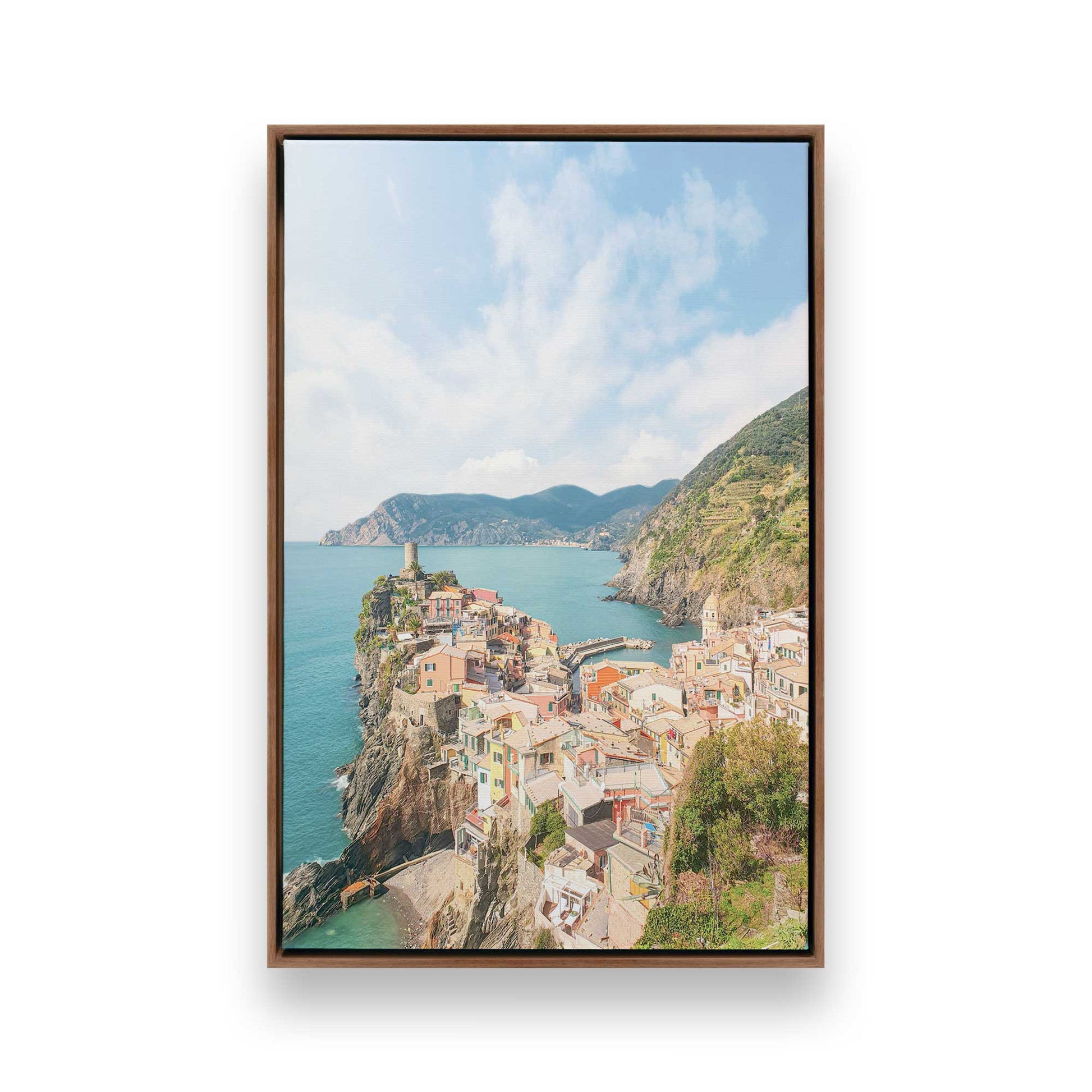 [Color:Walnut], Picture of art in a Walnut frame