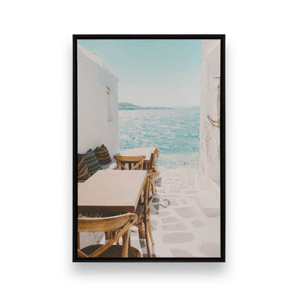 [Color:Satin Black], Picture of art in a Satin Black frame