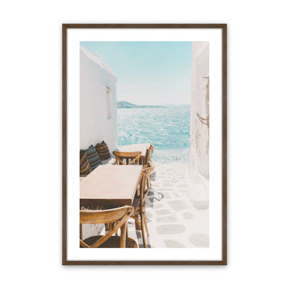 [Color:Walnut], Picture of art in a Walnut frame