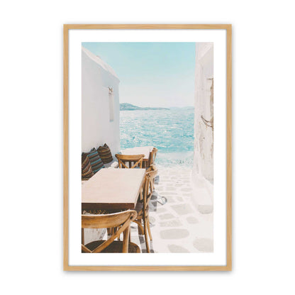 [Color:American Maple], Picture of art in a American Maple frame