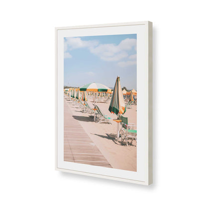 [Color:Opaque White], Picture of art in a Opaque White frame of the corner