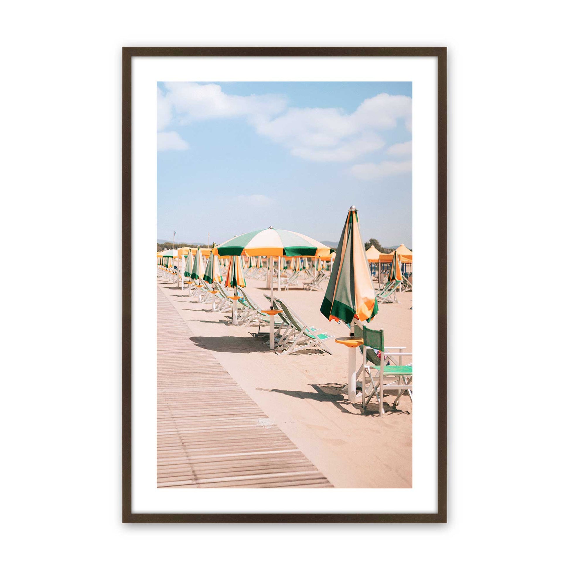 [Color:Belvinder Brown], Picture of art in a Belvinder Brown frame