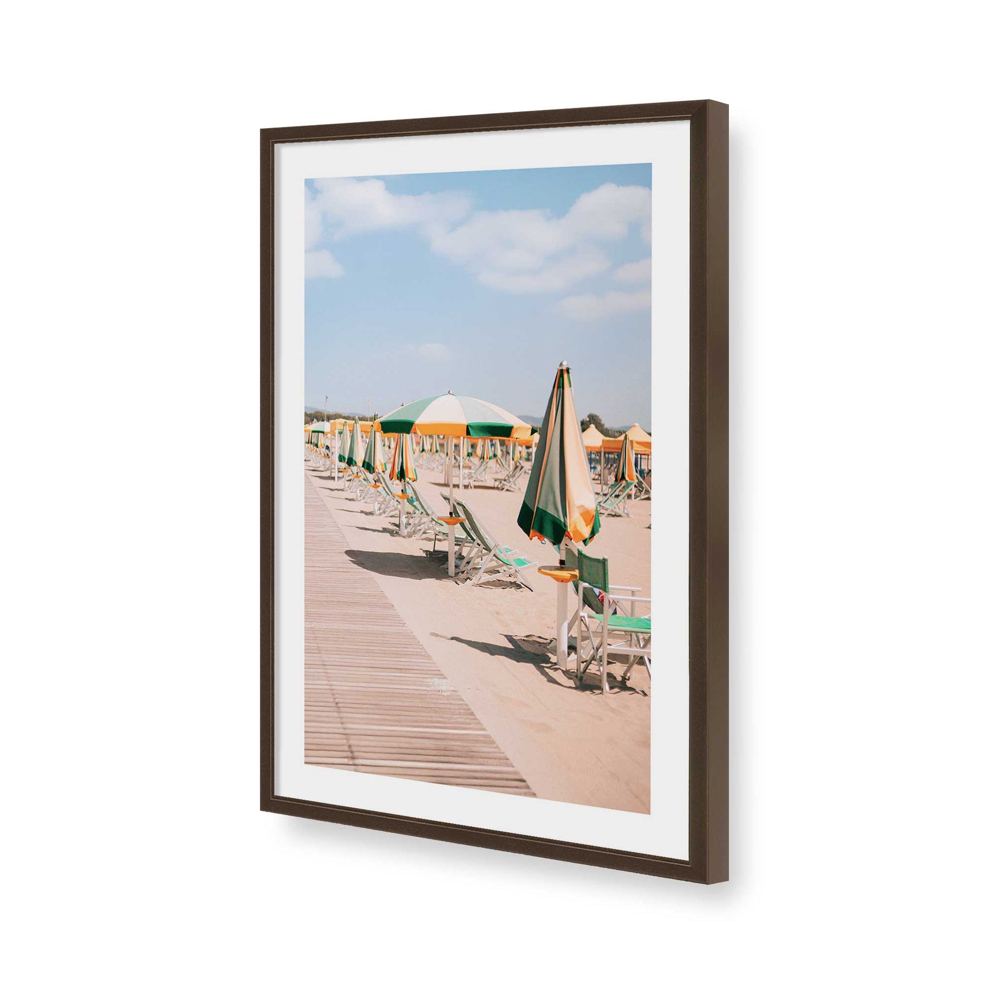 [Color:Belvinder Brown], Picture of art in a Belvinder Brown frame of the corner