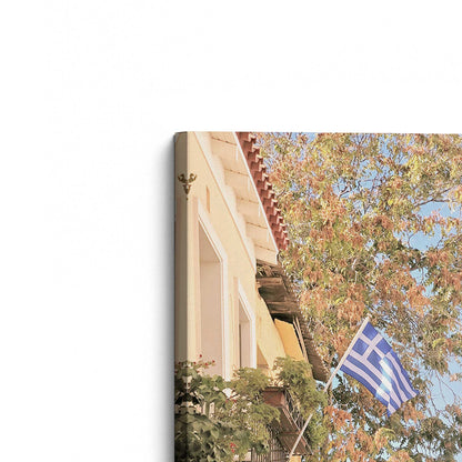 [Color:Stretched Canvas], Picture of the corner of the art