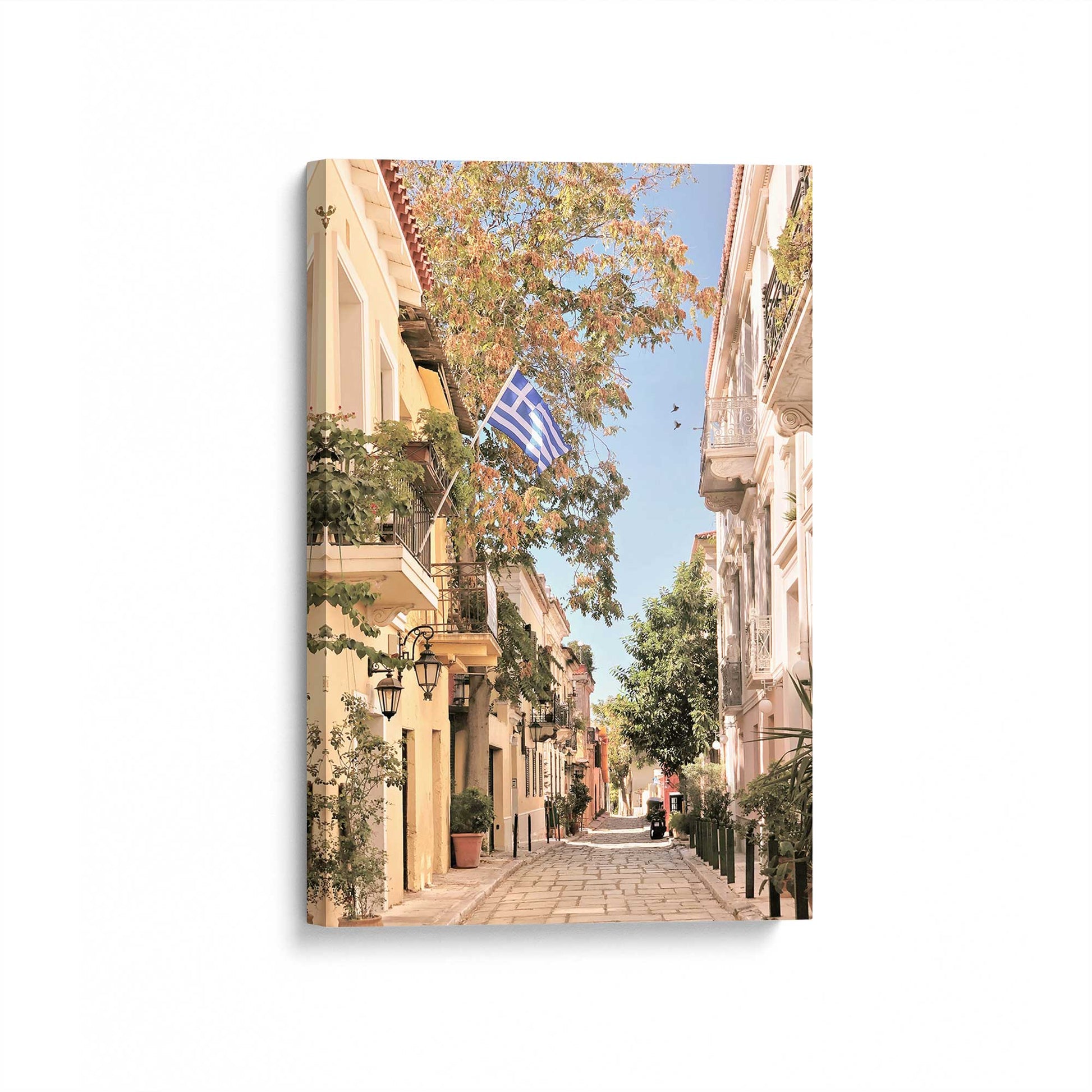 [Color:Stretched Canvas], Picture of art at an angle