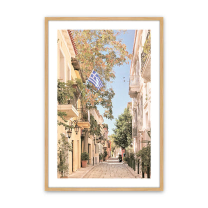 [Color:American Maple], Picture of art in a American Maple frame