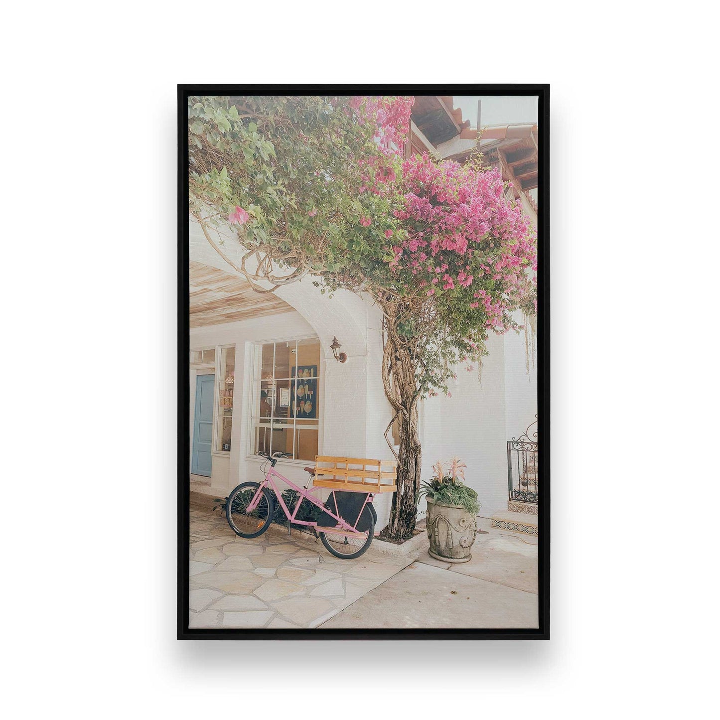[Color:Satin Black], Picture of art in a Satin Black frame