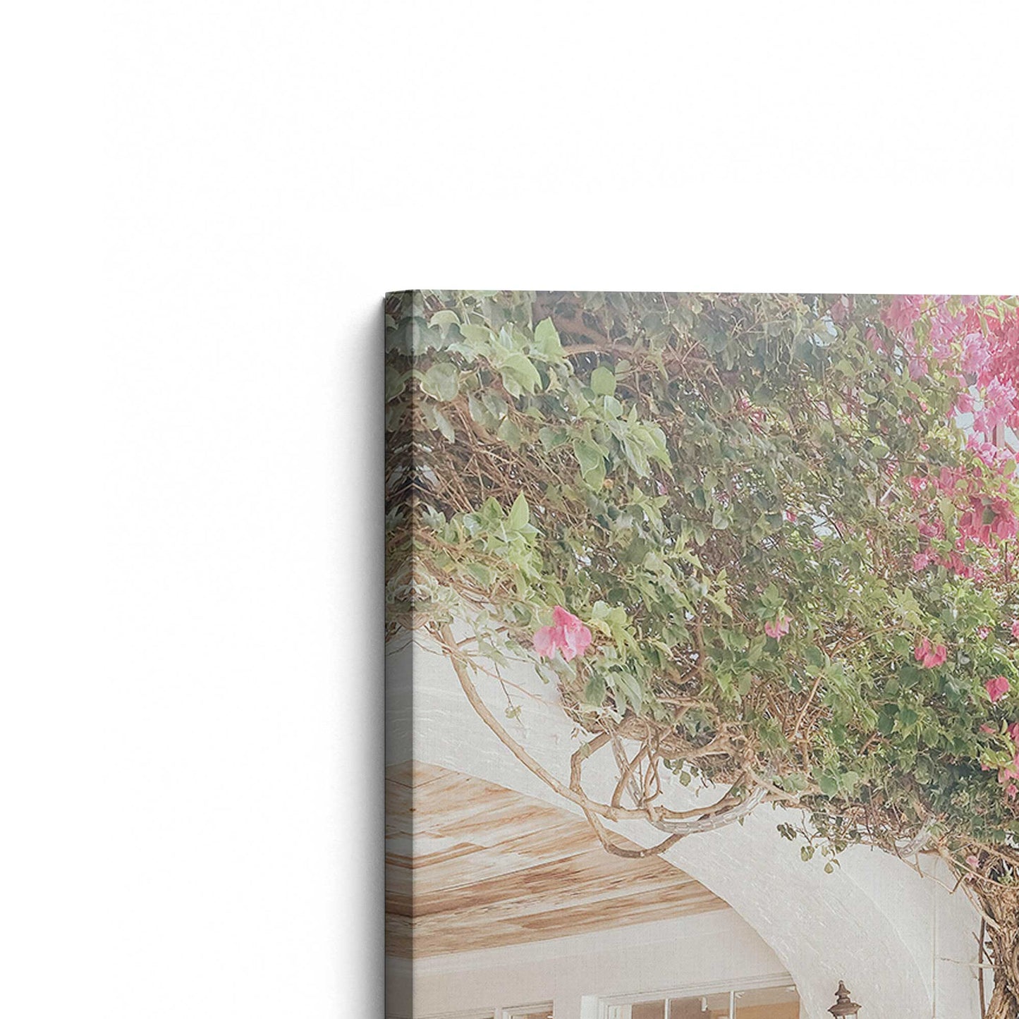 [Color:Stretched Canvas], Picture of the corner of the art
