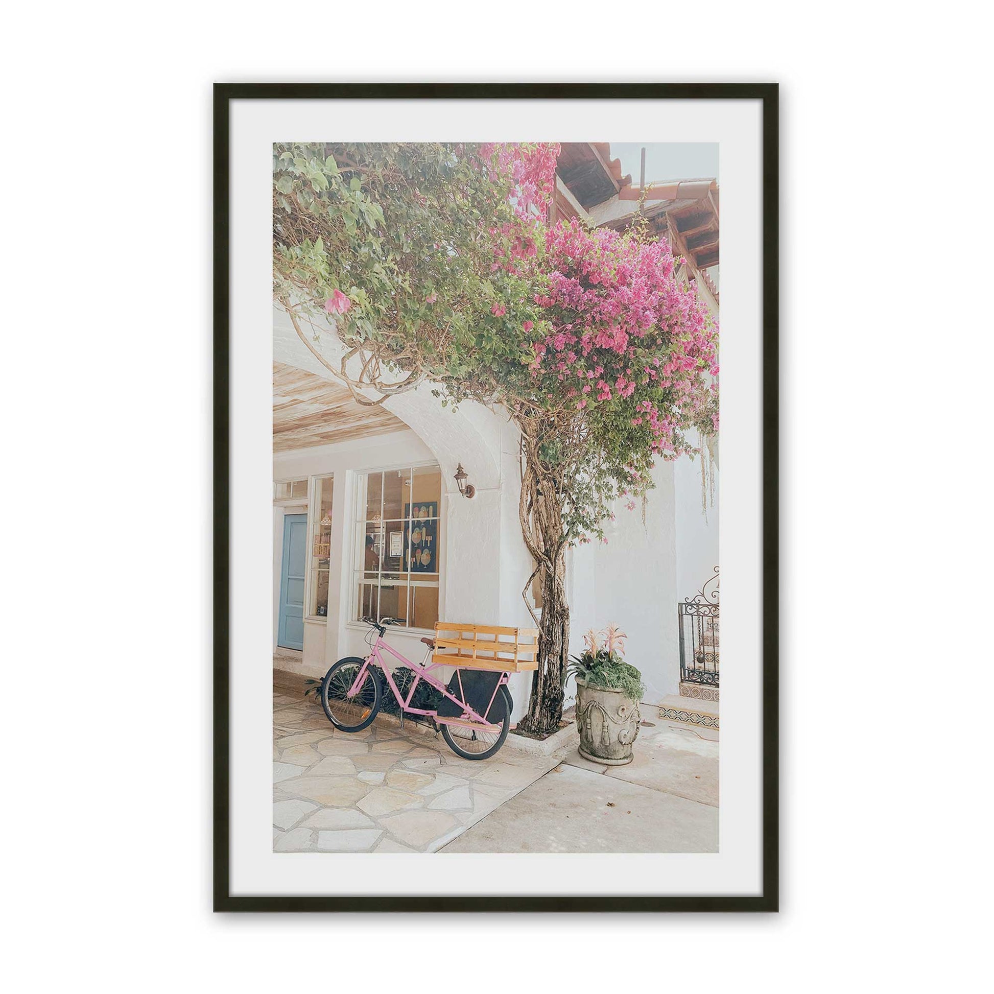 [Color:Satin Black], Picture of art in a Satin Black frame