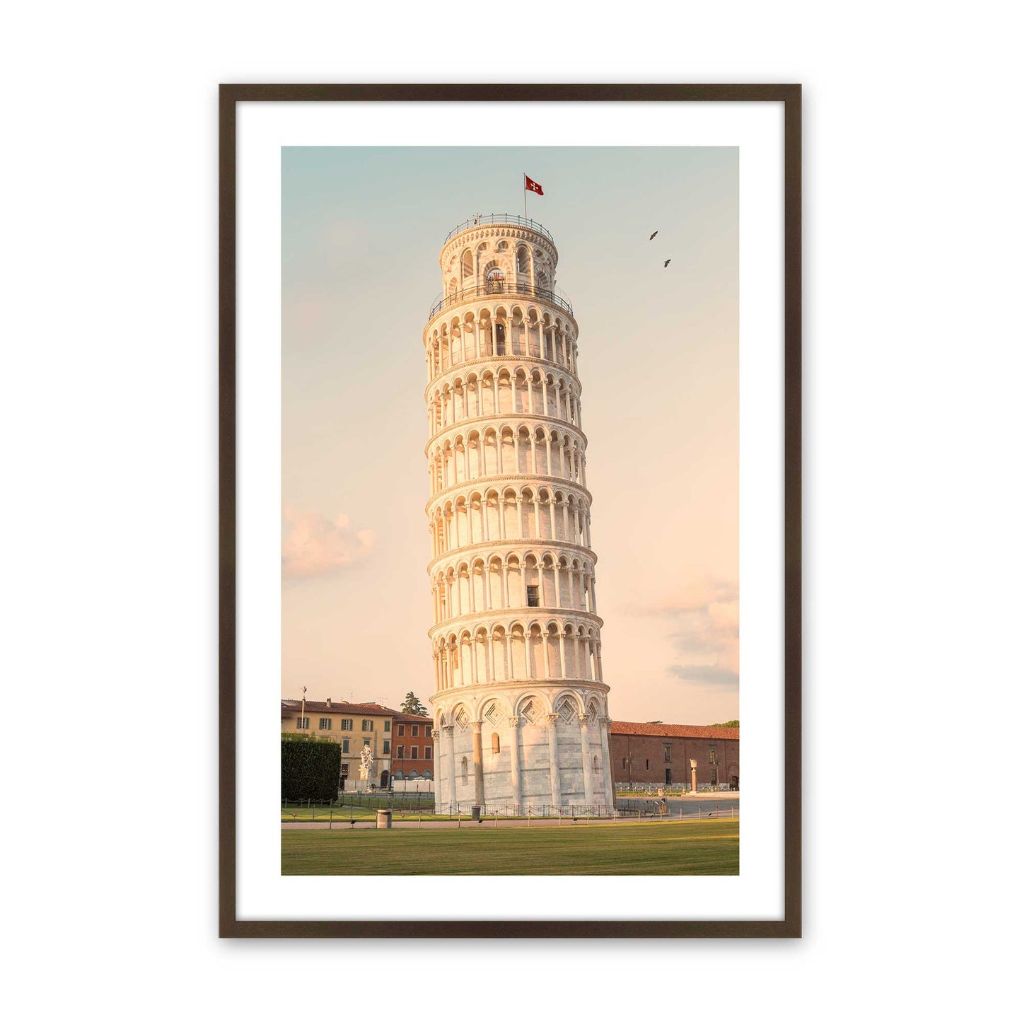 [Color:Belvinder Brown], Picture of art in a Belvinder Brown frame
