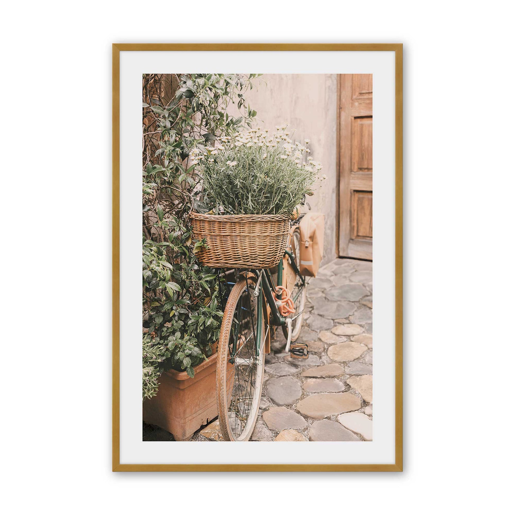 [Color:Polished Gold], Picture of art in a Polished Gold frame