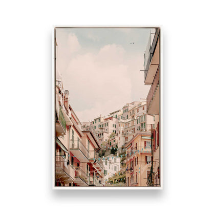 [Color:Opaque White], Picture of art in a White frame
