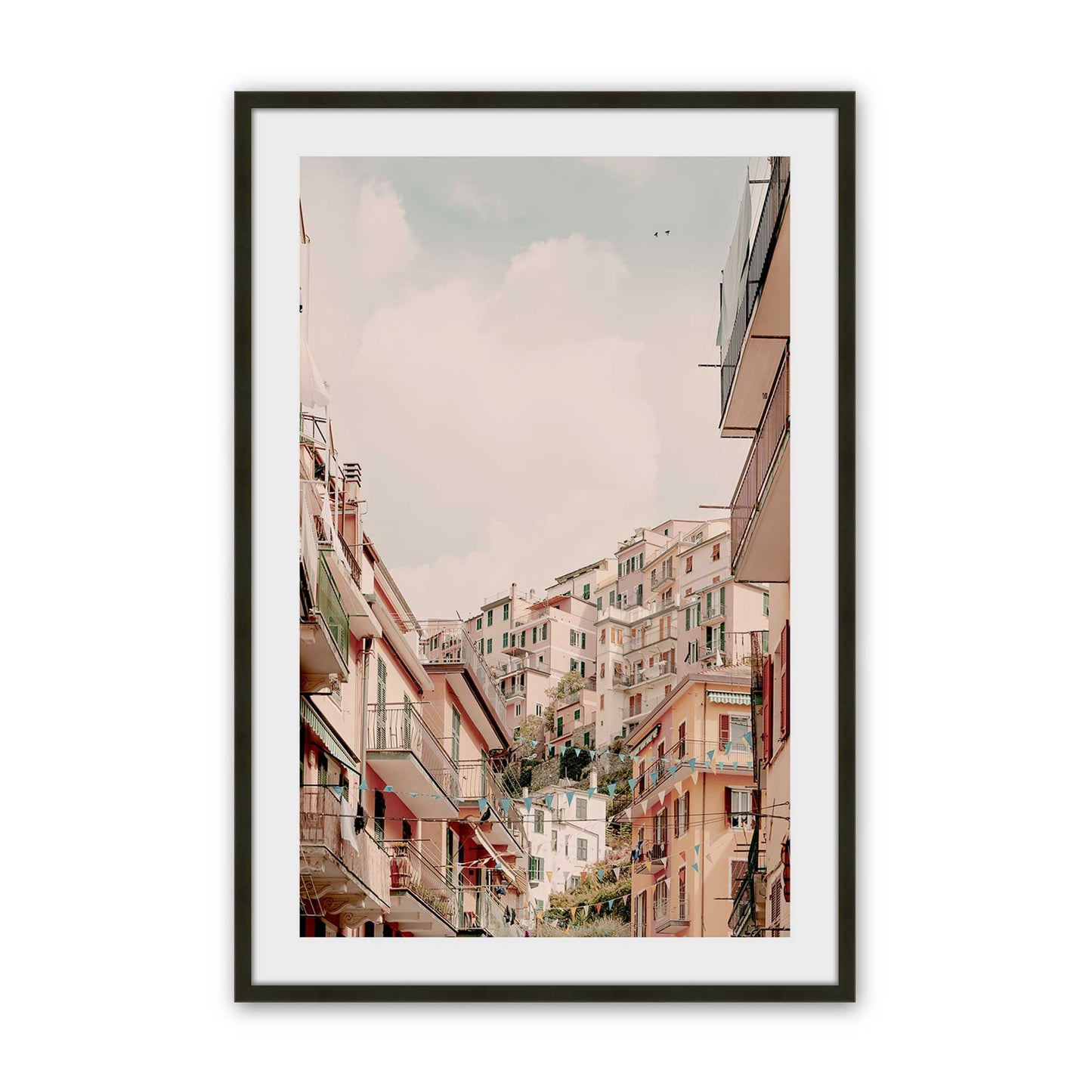 [Color:Satin Black], Picture of art in a Satin Black frame