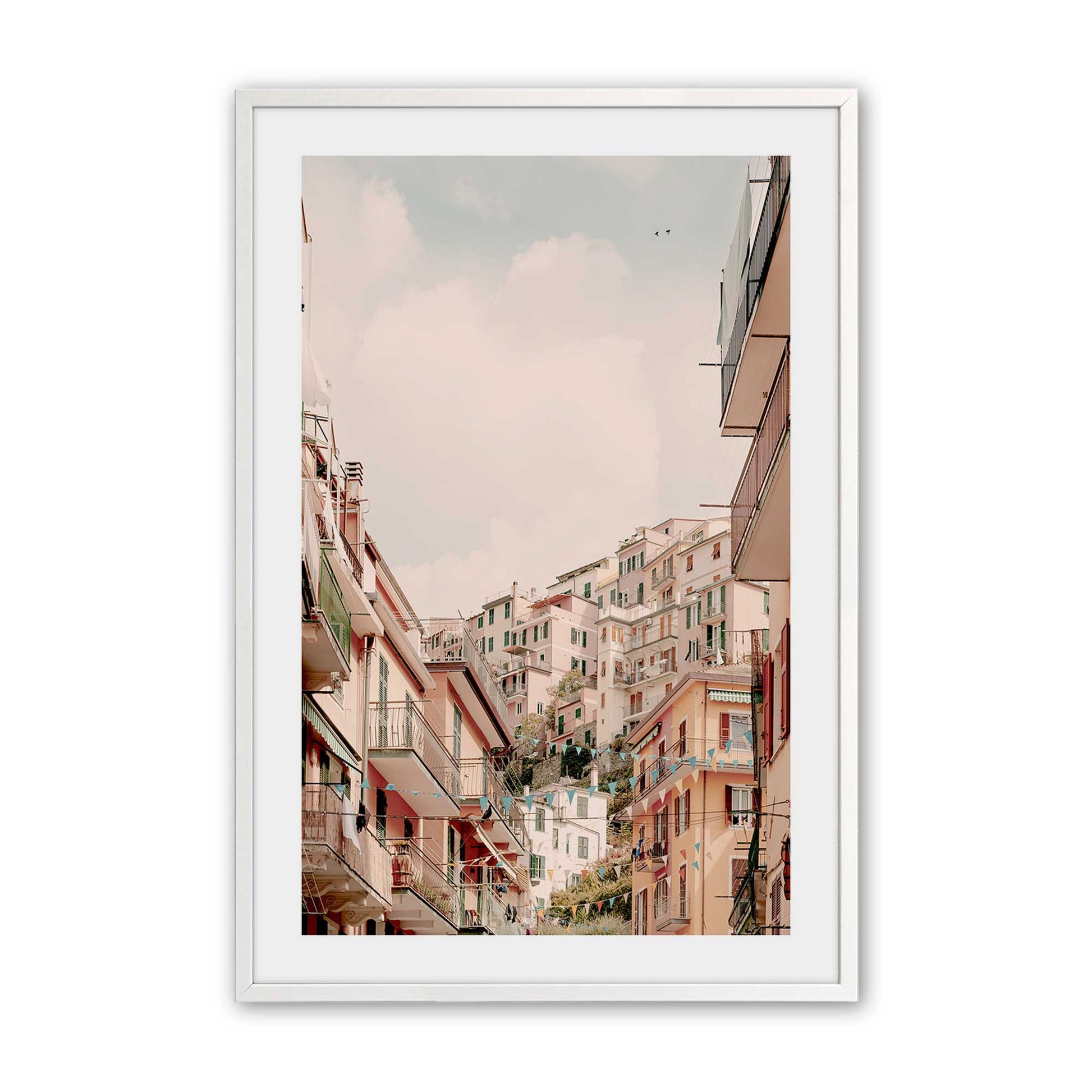 [Color:Opaque White], Picture of art in a Opaque White frame