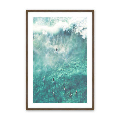 [Color:Walnut], Picture of art in a Walnut frame