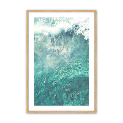 [Color:American Maple], Picture of art in a American Maple frame