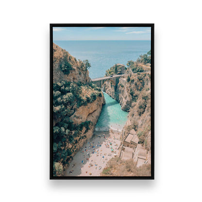 [Color:Satin Black], Picture of art in a Satin Black frame