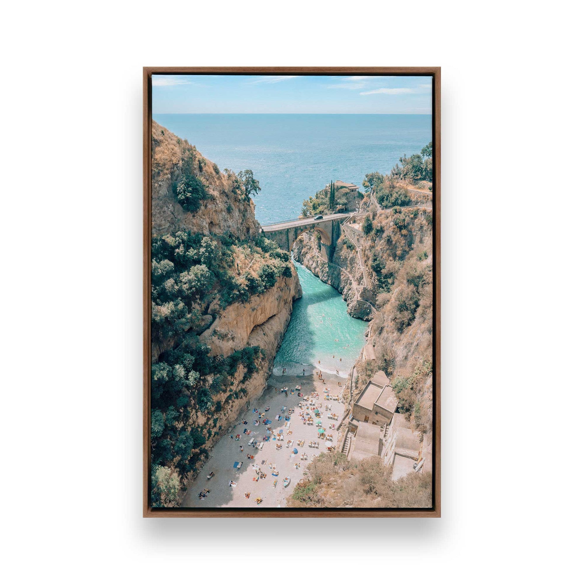 [Color:Walnut], Picture of art in a Walnut frame