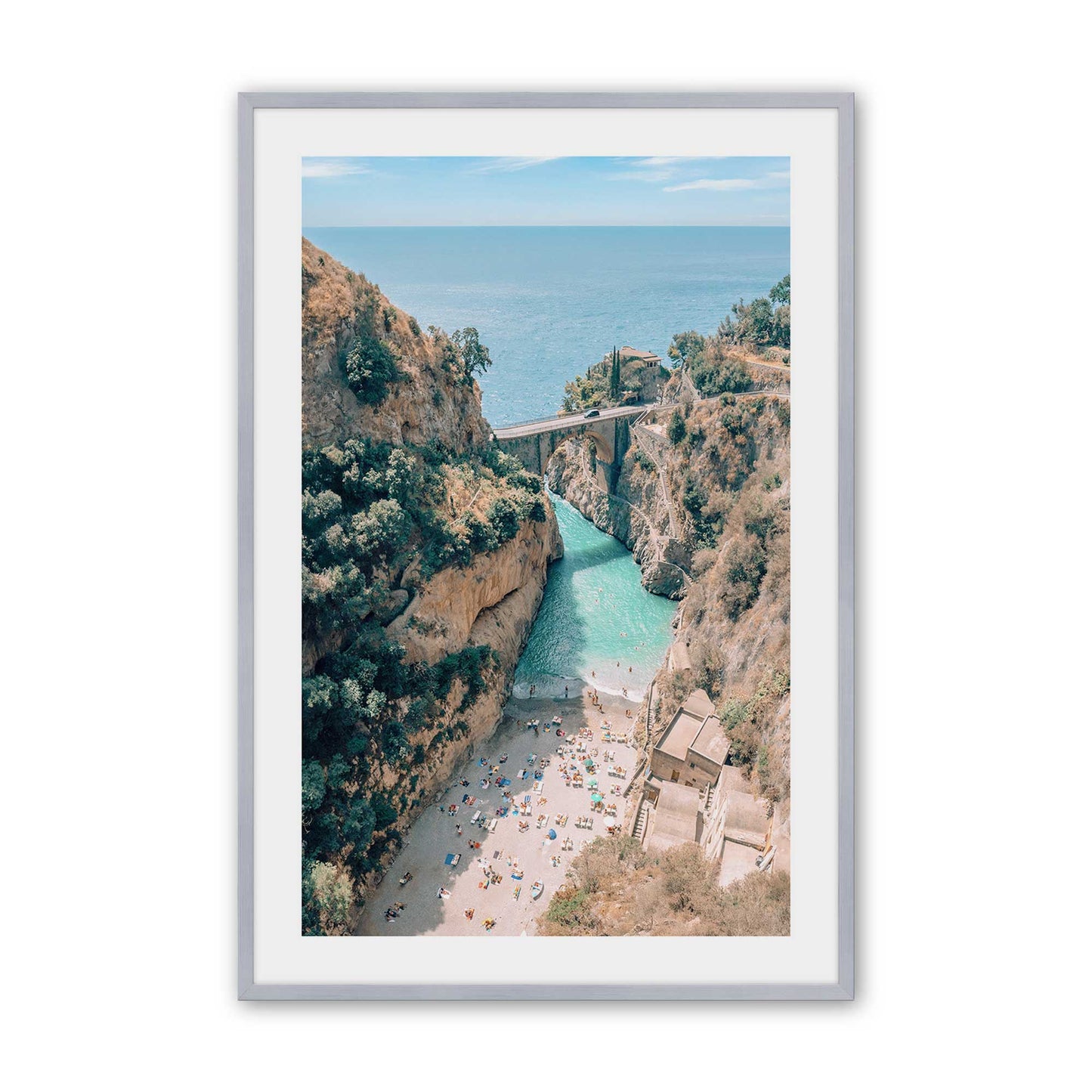 [Color:Polished Chrome], Picture of art in a Polished Chrome frame