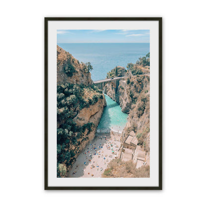 [Color:Satin Black], Picture of art in a Satin Black frame
