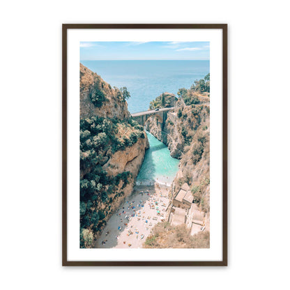 [Color:Belvinder Brown], Picture of art in a Belvinder Brown frame