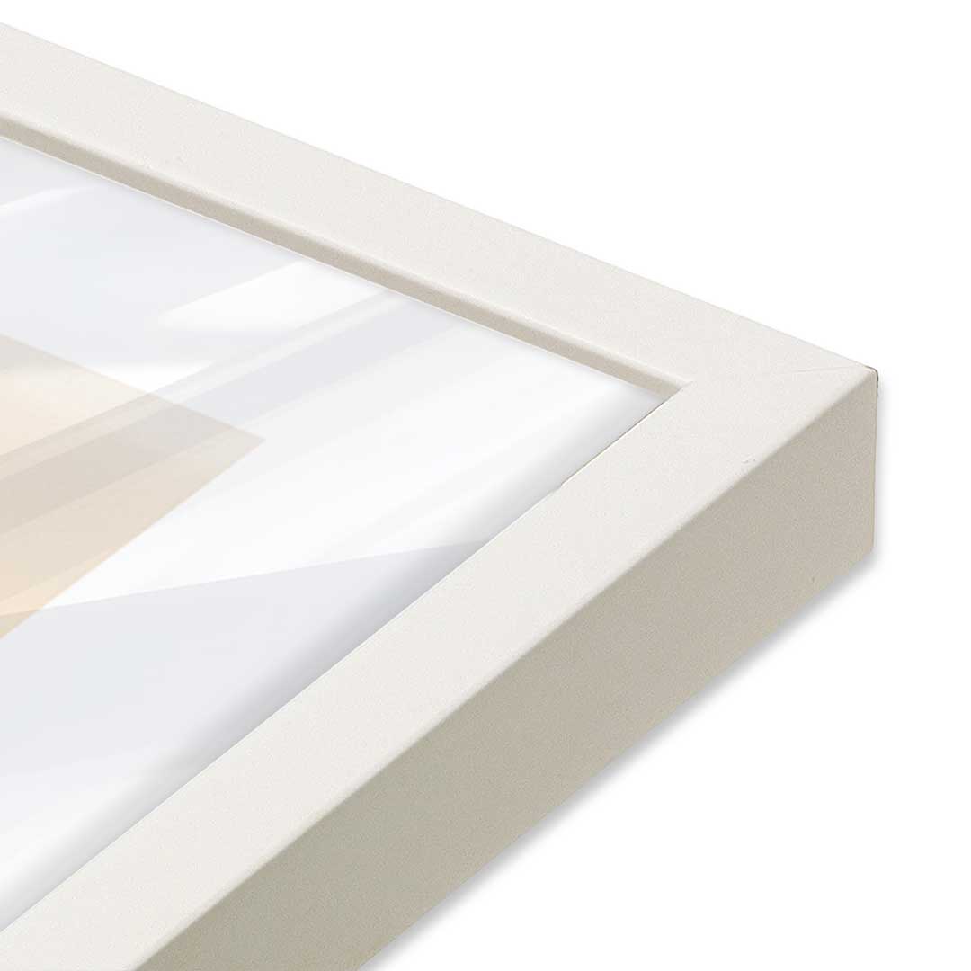[Color:Polished Chrome], Picture of art in a Polished Chrome frame at an angle