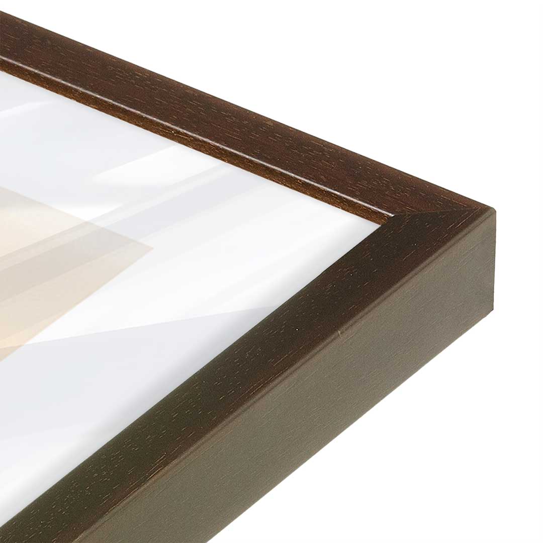 [Color:Polished Chrome], Picture of art in a Polished Chrome frame at an angle