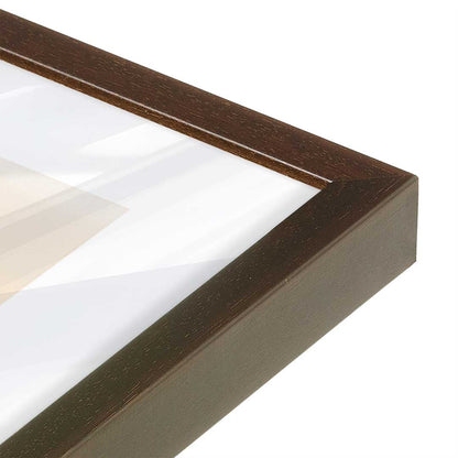 [Color:Polished Chrome], Picture of art in a Polished Chrome frame at an angle