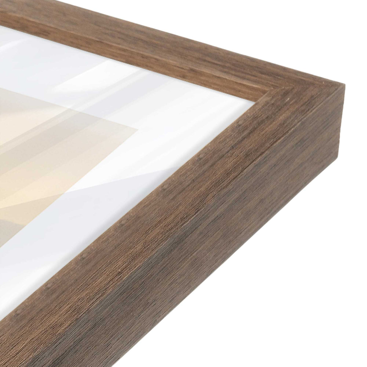 [Color:Polished Chrome], Picture of art in a Polished Chrome frame at an angle