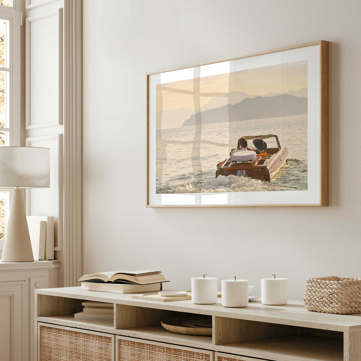 Picture of art in a room
