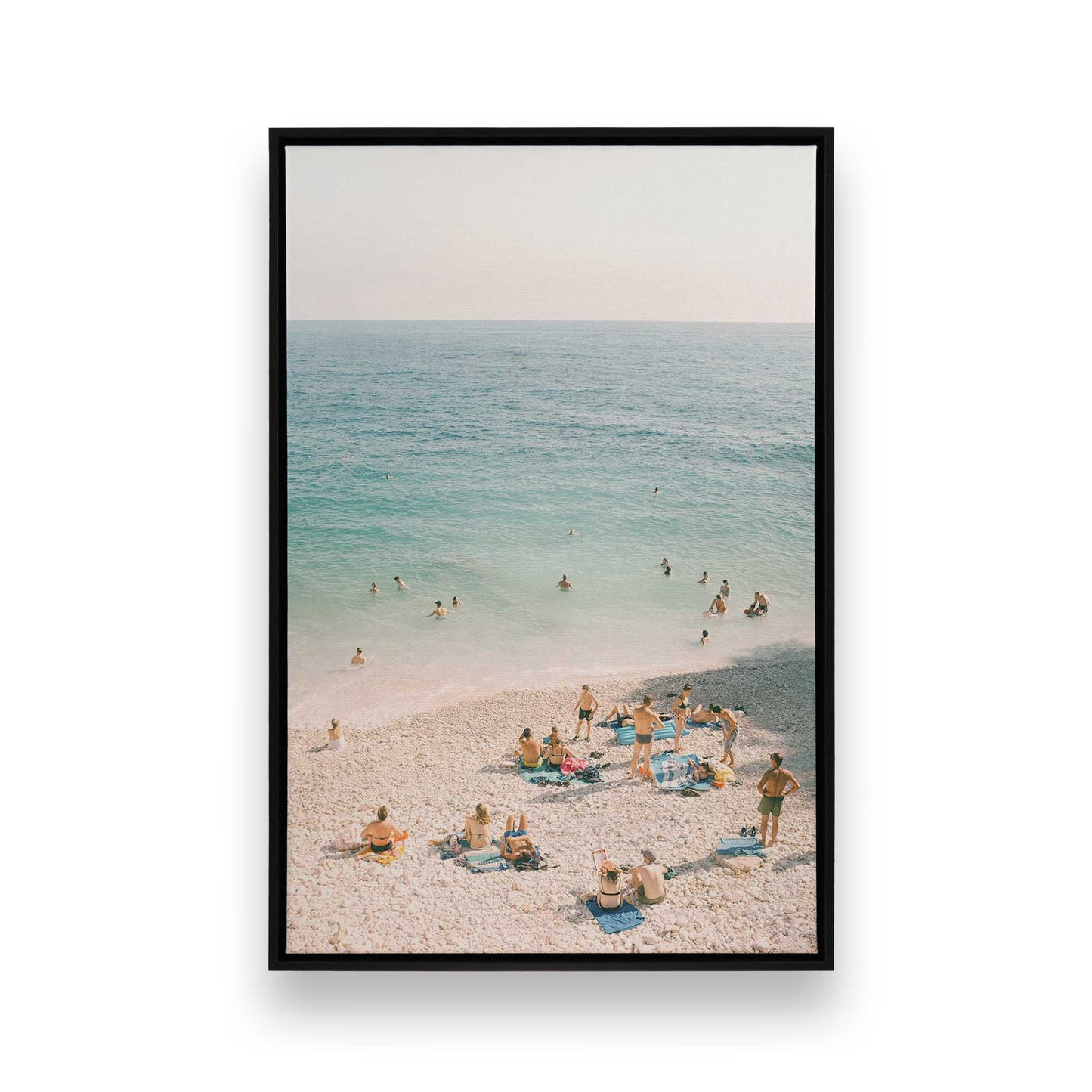[Color:Satin Black], Picture of art in a Satin Black frame
