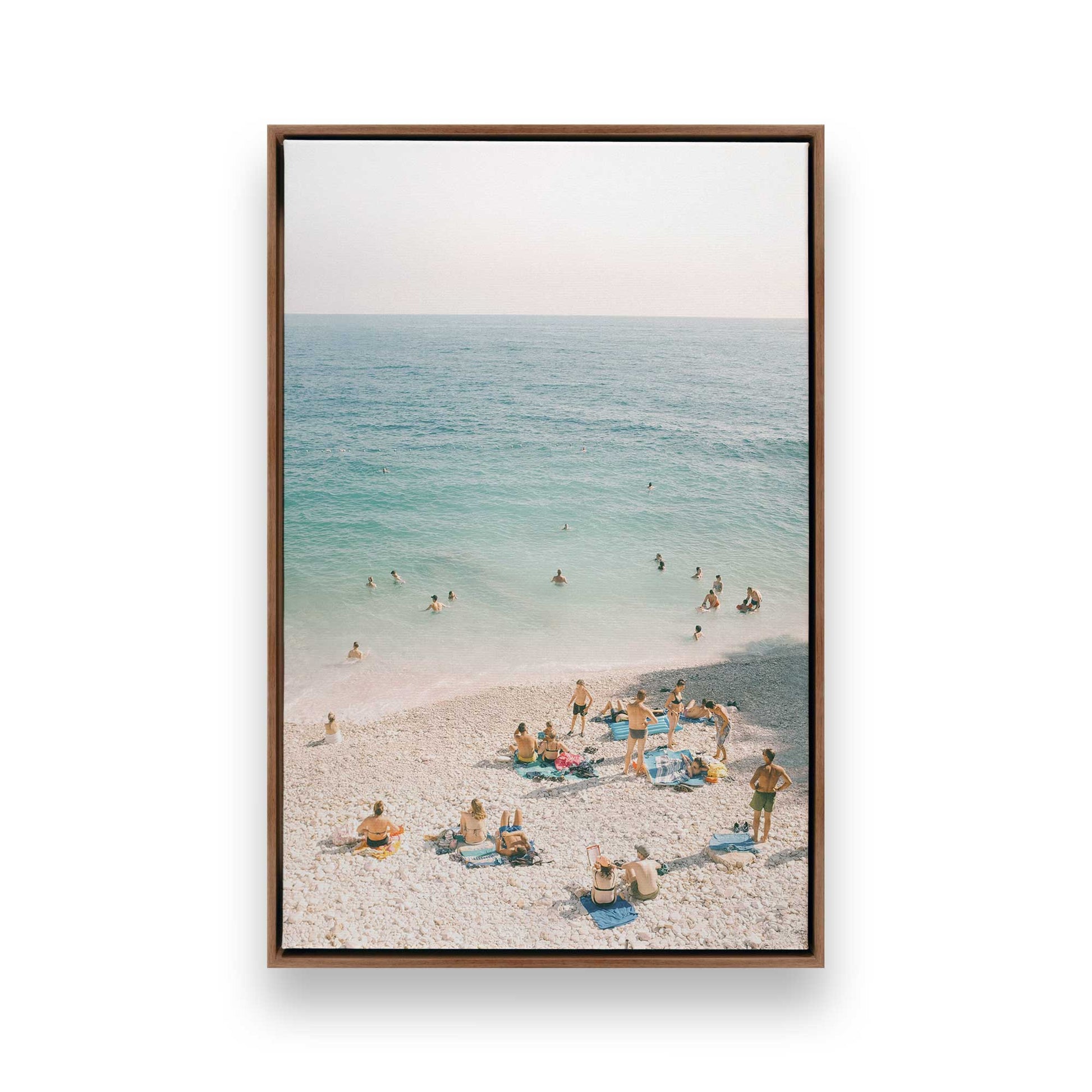 [Color:Walnut], Picture of art in a Walnut frame