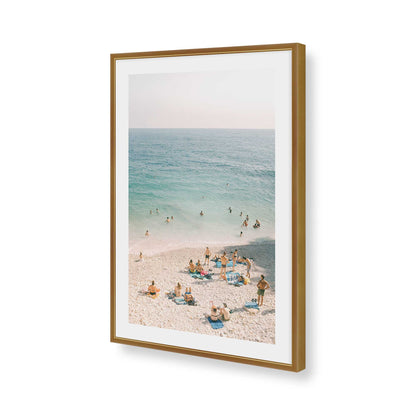 [Color:Polished Gold], Picture of art in a Polished Gold frame of the corner