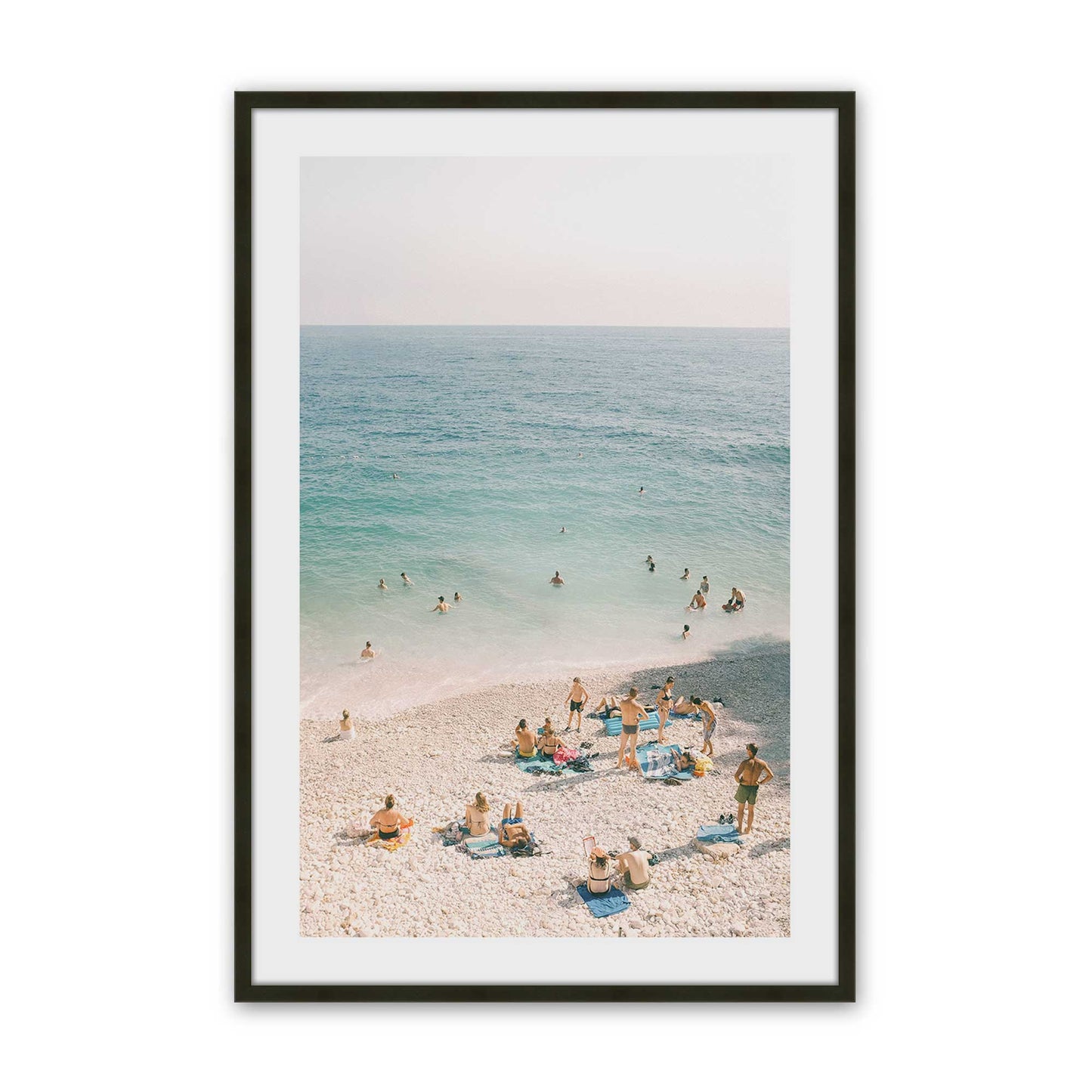 [Color:Satin Black], Picture of art in a Satin Black frame