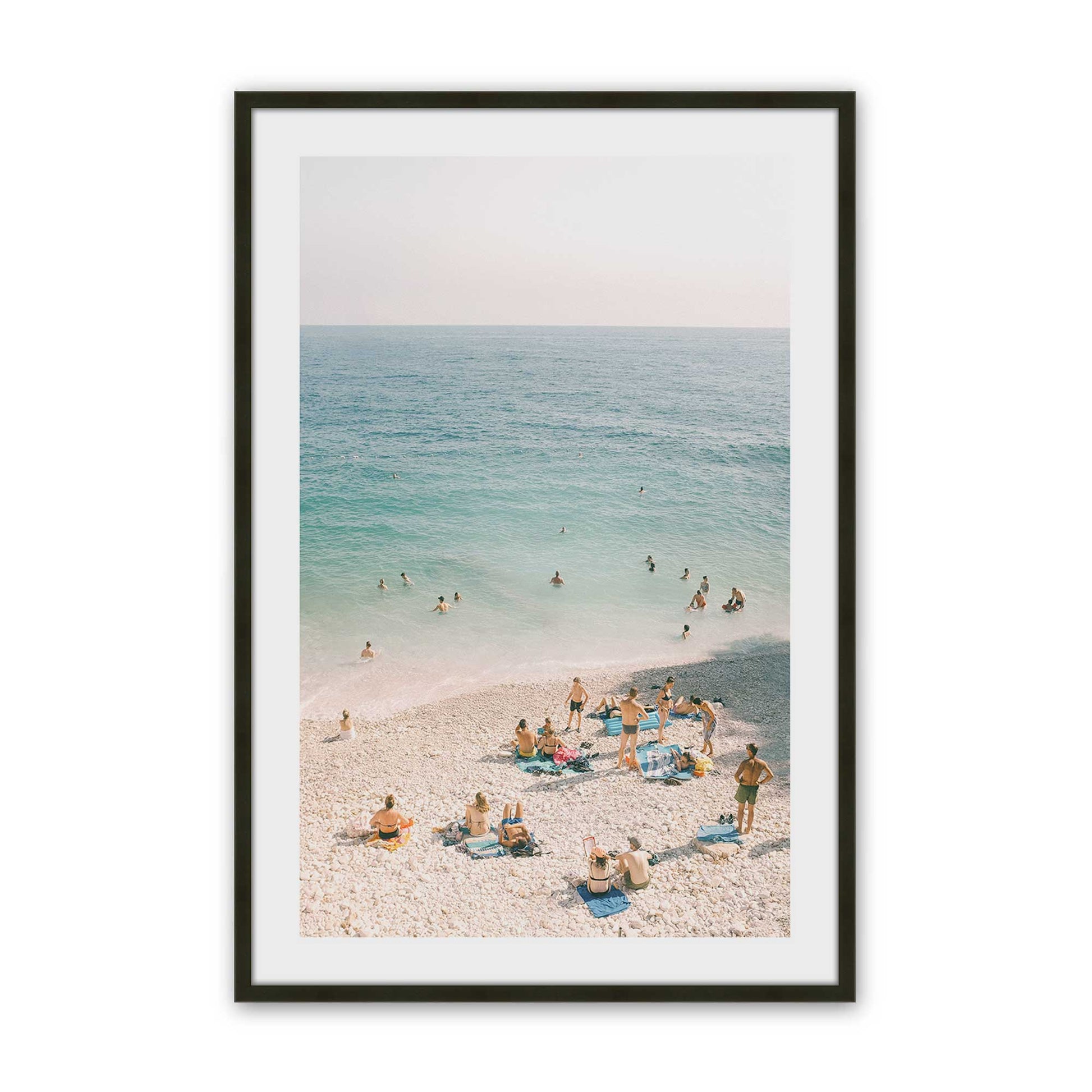 [Color:Satin Black], Picture of art in a Satin Black frame
