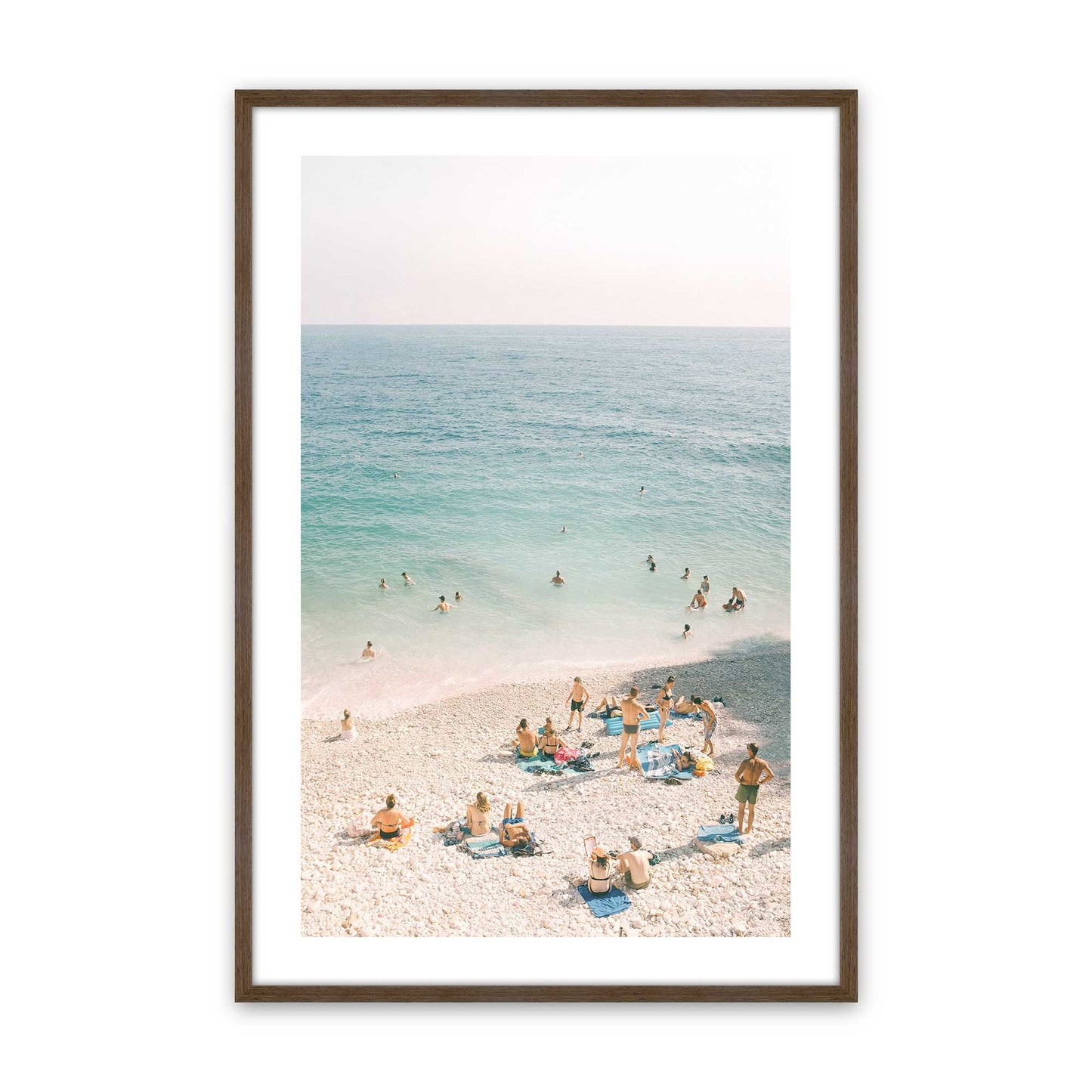 [Color:Walnut], Picture of art in a Walnut frame