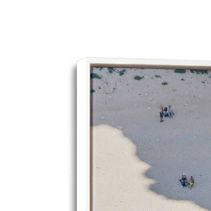 [Color:Opaque White], Picture of art in a White frame at an angle