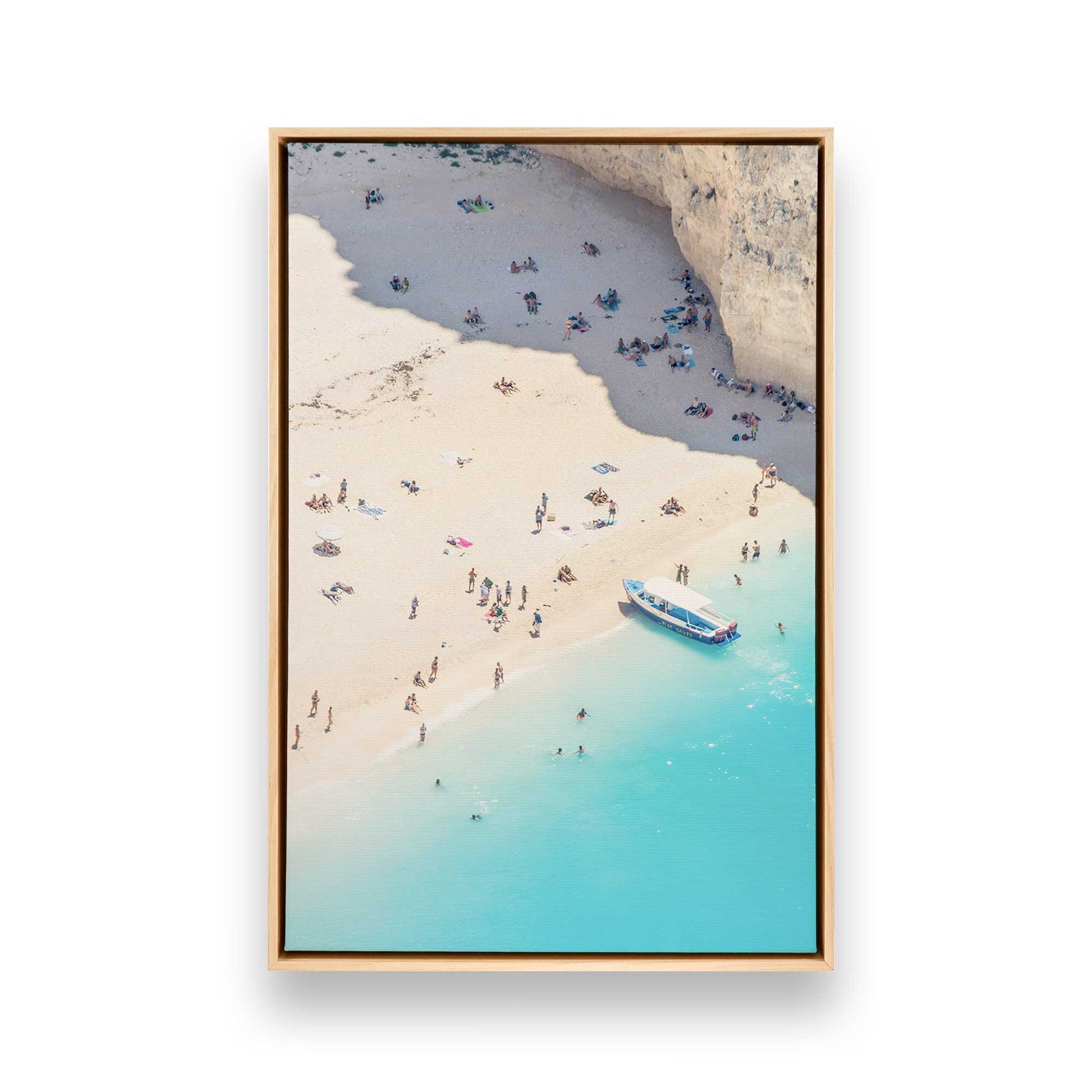 [Color:American Maple], Picture of art in a American Maple frame