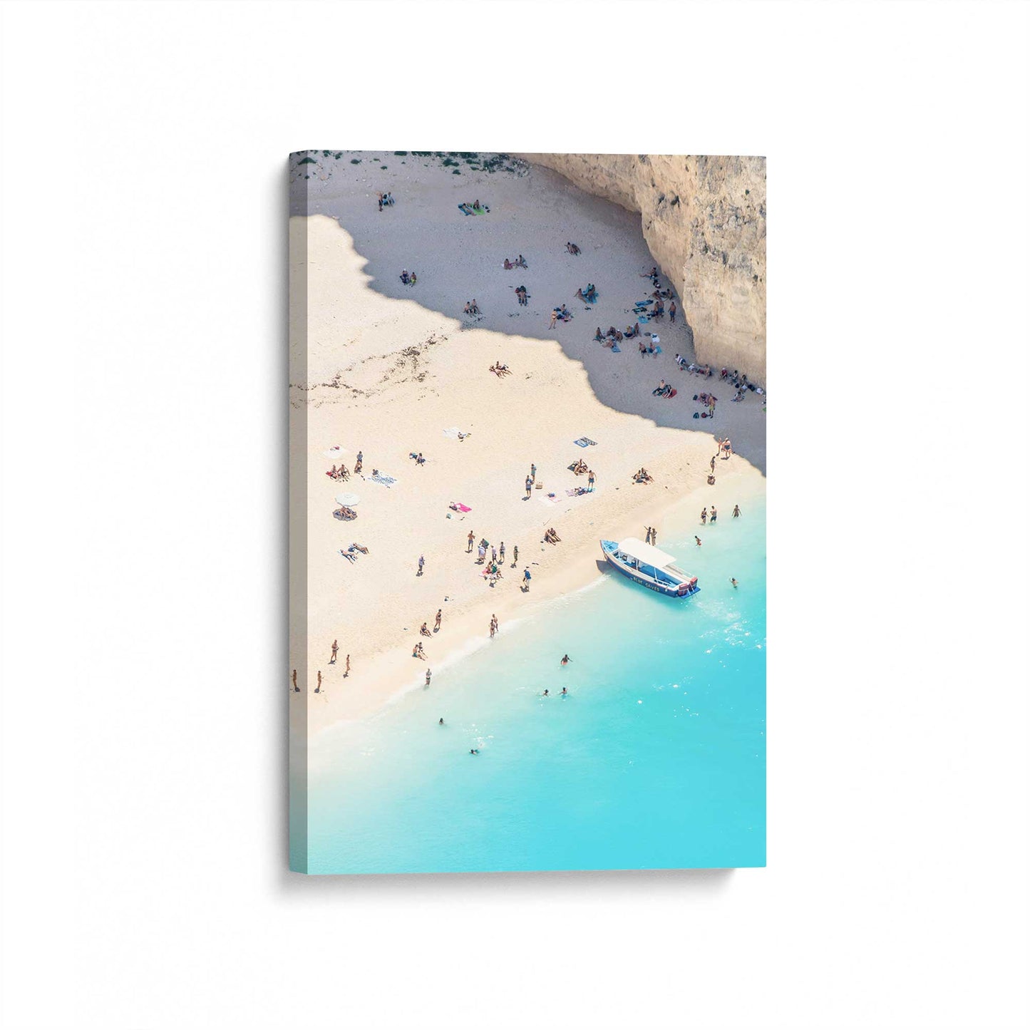 [Color:Stretched Canvas], Picture of art at an angle