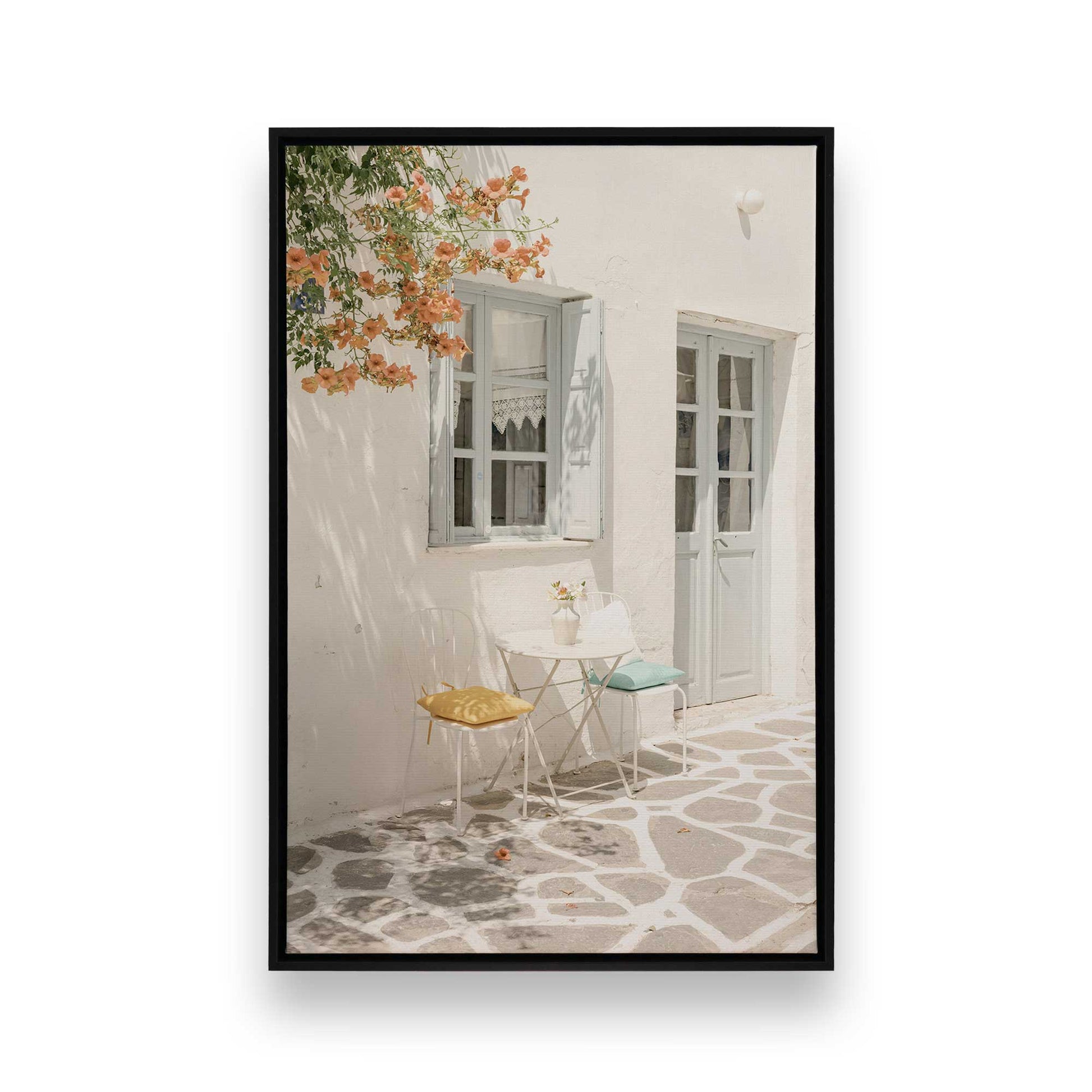 [Color:Satin Black], Picture of art in a Satin Black frame