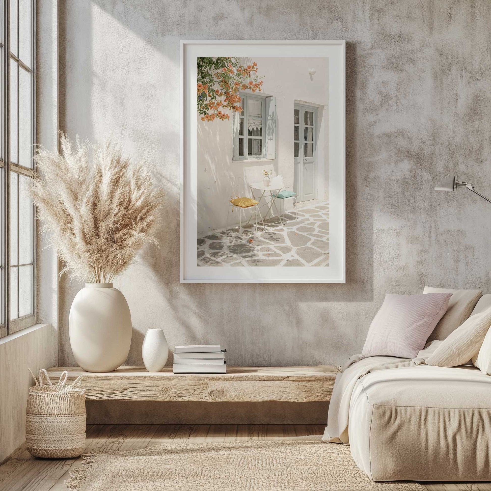 Picture of art in a room