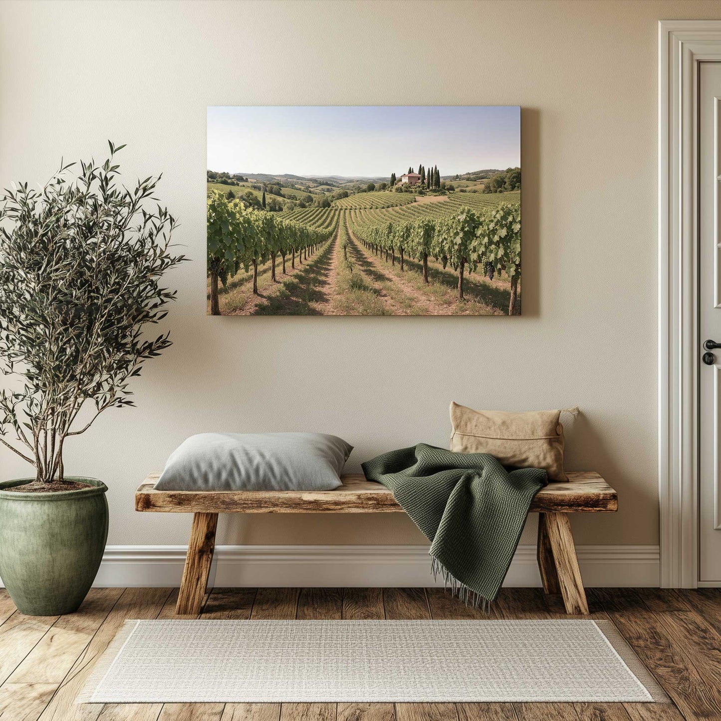 Picture of art in a room
