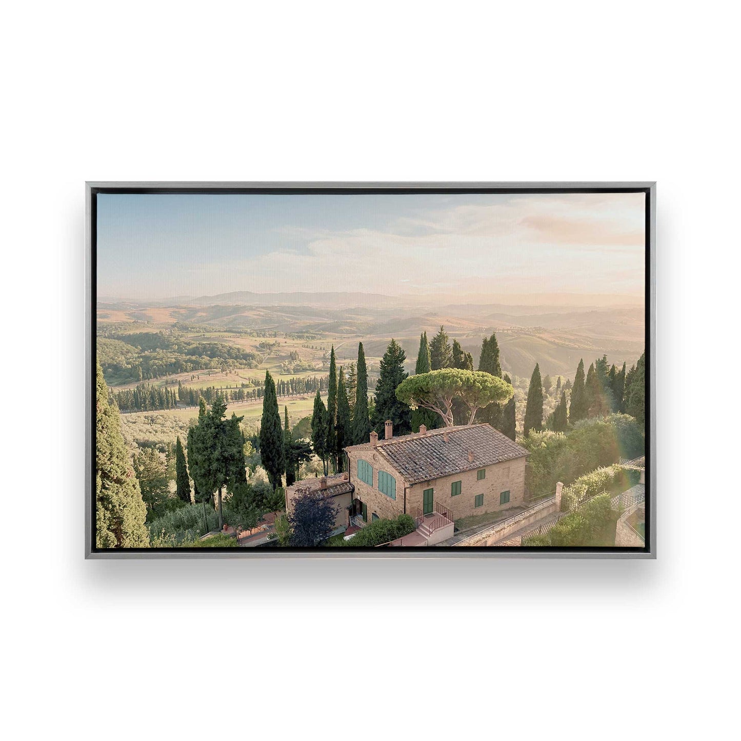 [Color:Polished Chrome], Picture of art in a Polished Chrome frame
