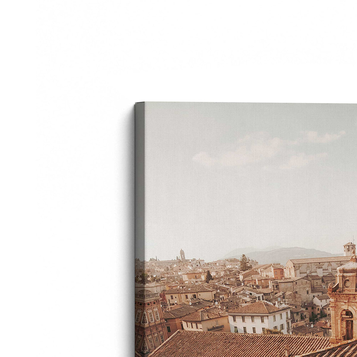 [Color:Stretched Canvas], Picture of the corner of the art