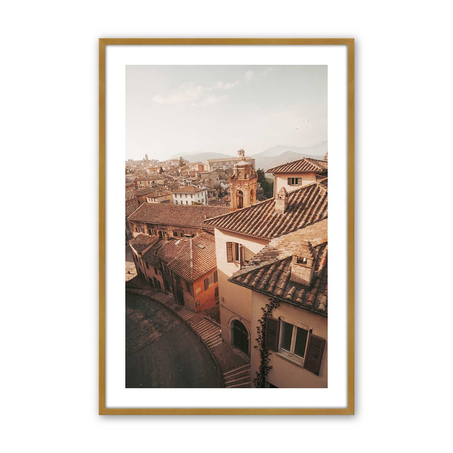 [Color:Polished Gold], Picture of art in a Polished Gold frame