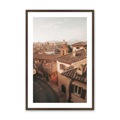 [Color:Brown], Picture of art in a Brown frame