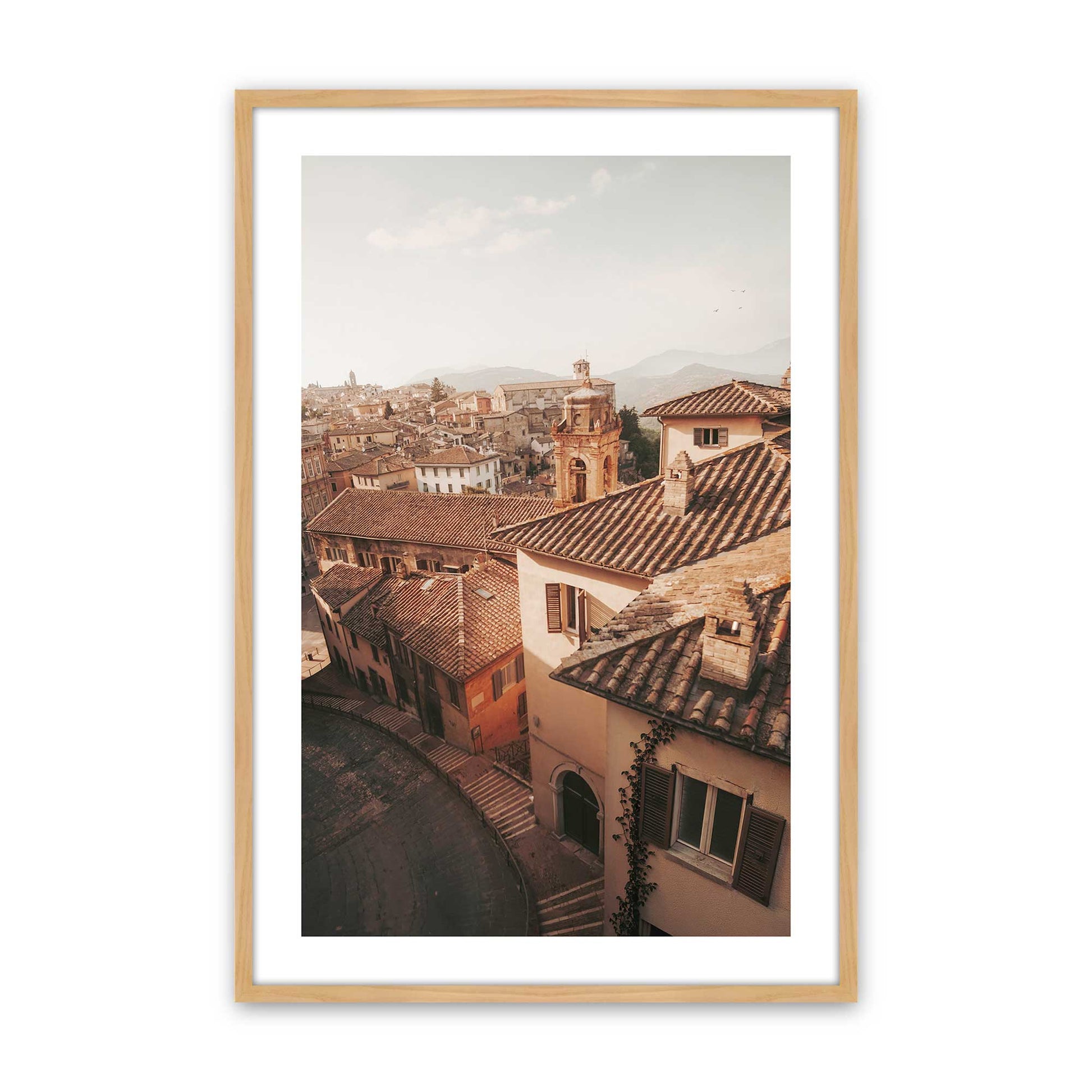 [Color:American Maple], Picture of art in a American Maple frame