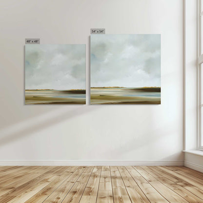 [Color:Stretched Canvas], Image showing the size comparisons