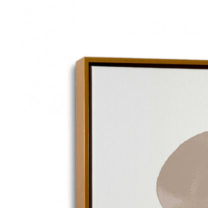 [Color:Polished Gold], Picture of art in a Polished Gold frame at an angle